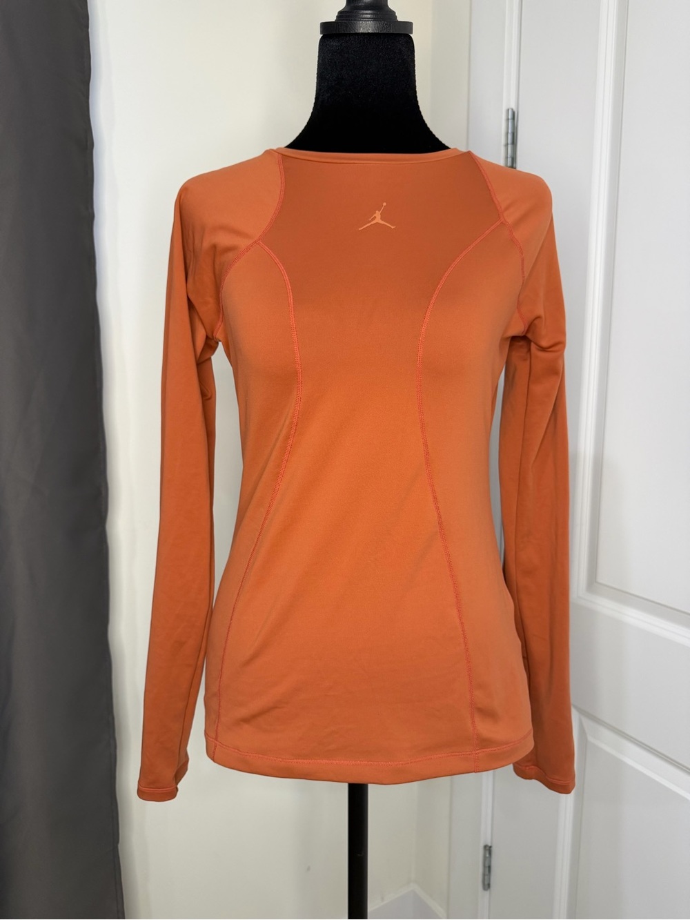 Nike Jordan Women’s Long-Sleeve Performance Top - Orange